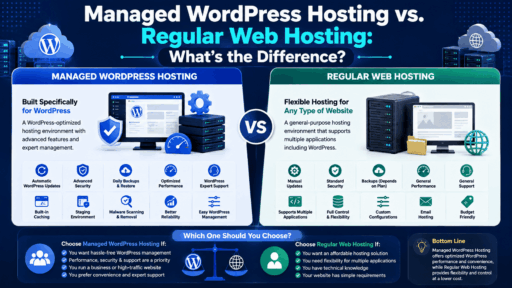 Managed WordPress Hosting vs. Regular Web Hosting What’s the Difference