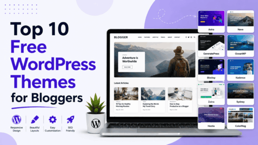 Top 10 Free WordPress Themes for Bloggers