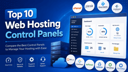 top 10 web hosting control panels