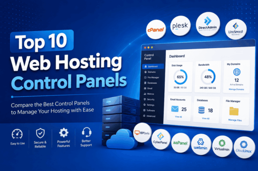 top 10 web hosting control panels