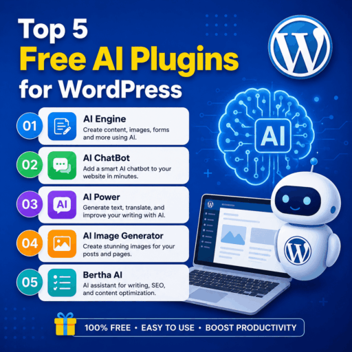 top five free A! plugins for wordpress